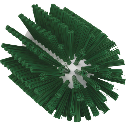 Brosse de 3,5", Soies Moyen, Longueur de 6", Vert Sécurité Médic