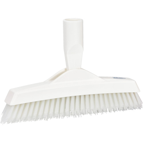 Brosse &agrave; coulis, Soies Ferme, Longueur de 9-1/4", Blanc Sécurité Médic