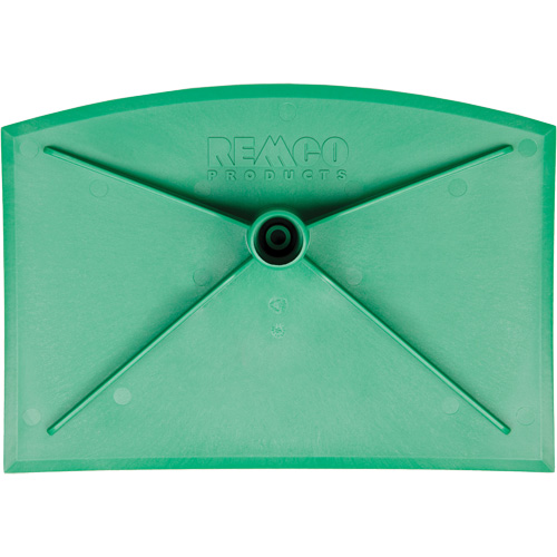 T&ecirc;te de binette pour service alimentaire, Vert, 8" la x 11-1/4" lo Sécurité Médic