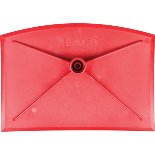 Food Hoe Head, Red, 8" W x 11-1/4" L Sécurité Médic