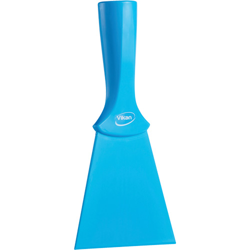 Nylon Scraper with Threaded Handle, Blue, 4" W x 8" L Sécurité Médic