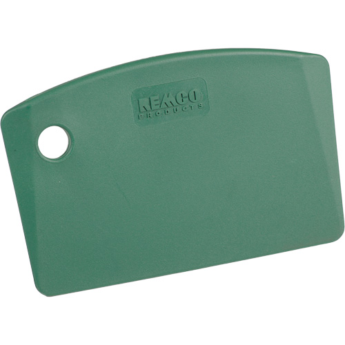 Metal Detectable Mini Bench Scraper, Green, 5-1/4" W x 3-2/5" L Sécurité Médic