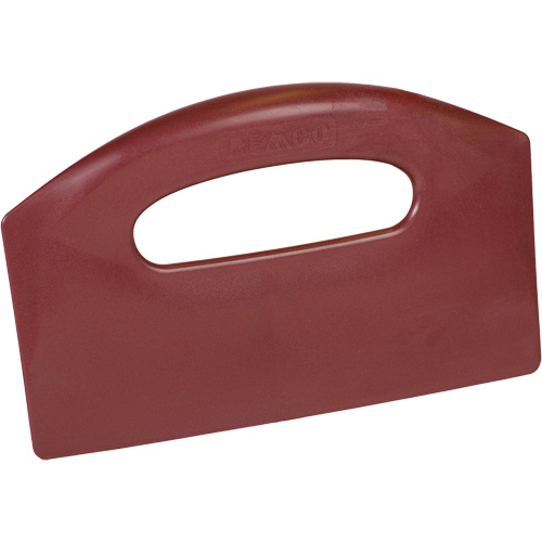 Grattoir de paillasse perceptible par d&eacute;tecteur de m&eacute;tal, Rouge, 8-1/2" la x 5-1/4" lo Sécurité Médic