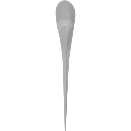 Grattoir de paillasse perceptible par d&eacute;tecteur de m&eacute;tal, Gris, 8-1/2" la x 5-1/4" lo Sécurité Médic