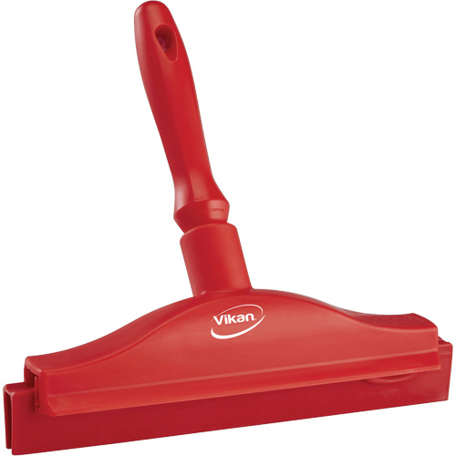Double Blade Ultra Hygiene Squeegee, 10", Red Sécurité Médic