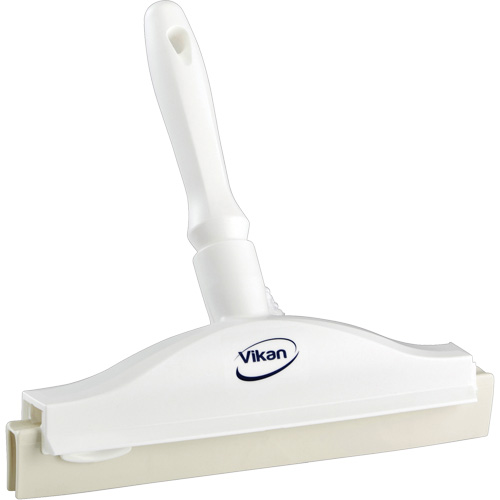 Double Blade Ultra Hygiene Squeegee, 10", White Sécurité Médic