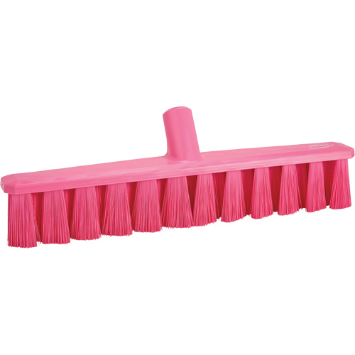 Balai-brosse UST, Crins Moyen, 15-1/4", Polyester, Rose Sécurité Médic