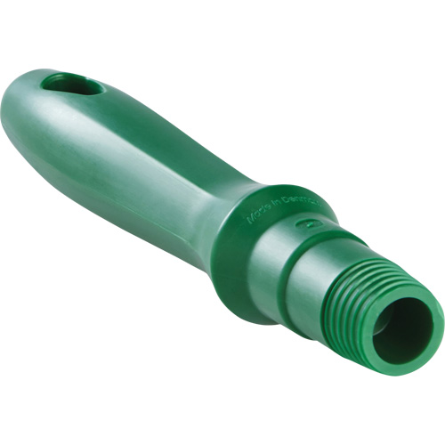 Mini manche, Brosse/Support &agrave; tampon/Grattoir/Raclette, Vert, Standard, 6-1/4" lo Sécurité Médic
