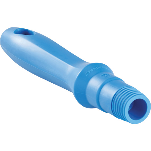 Mini Handle, Brush/Pad Holder/Scraper/Squeegee, Blue, Standard, 6-1/4" L Sécurité Médic