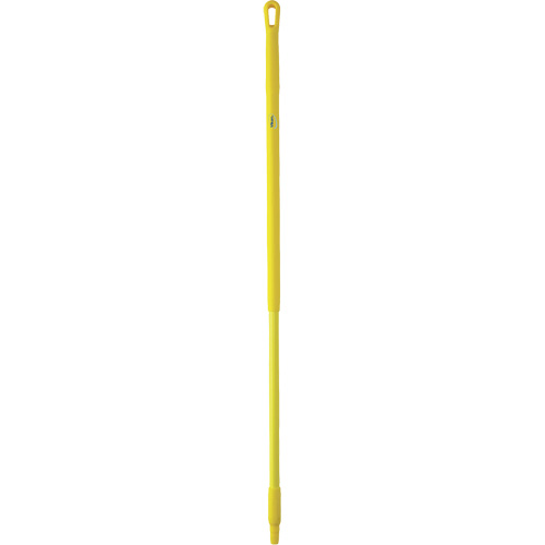 Handle, Broom/Brush/Pad Holder/Scraper/Squeegee, Yellow, Standard, 51-1/2" L Sécurité Médic