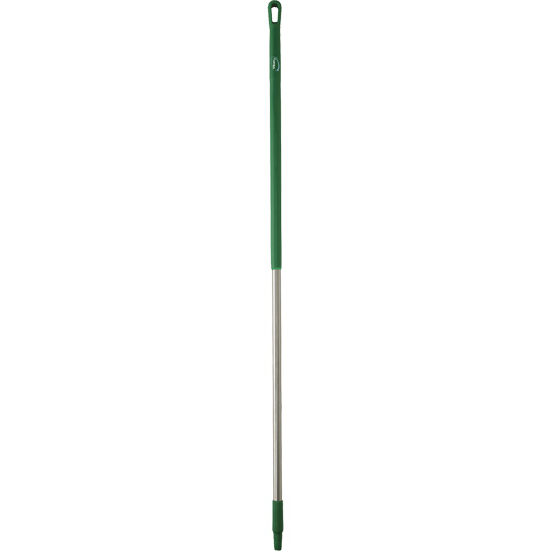 Handle, Broom/Brush/Pad Holder/Scraper/Squeegee, Green, Ergonomic, 59" L Sécurité Médic