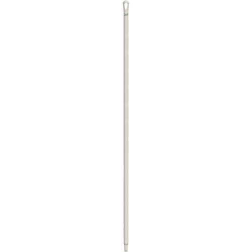 Ultra Hygiene Handle, Broom/Brush/Pad Holder/Scraper/Squeegee, White, Ergonomic, 67" L Sécurité Médic