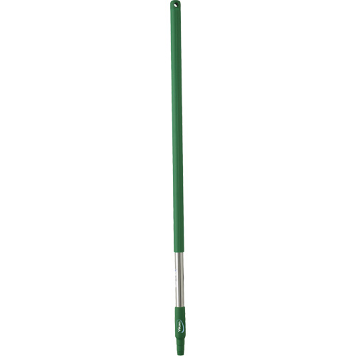 Handle, Broom/Brush/Pad Holder/Scraper/Squeegee, Green, Standard, 40" L Sécurité Médic