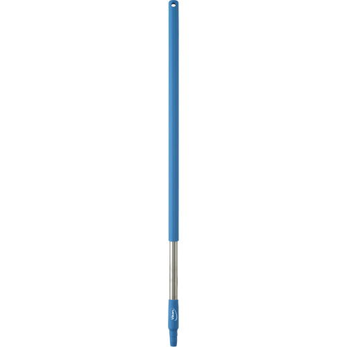Handle, Broom/Brush/Pad Holder/Scraper/Squeegee, Blue, Standard, 40" L Sécurité Médic