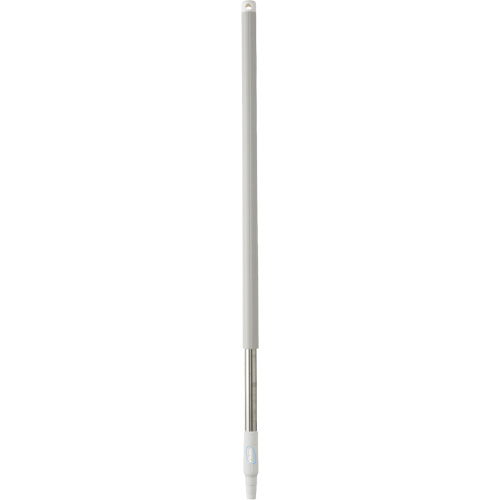 Handle, Broom/Brush/Pad Holder/Scraper/Squeegee, White, Standard, 40" L Sécurité Médic