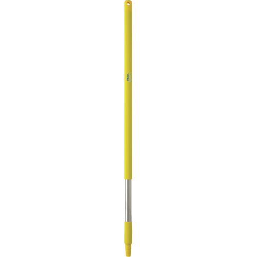 Handle, Broom/Brush/Pad Holder/Scraper/Squeegee, Yellow, Standard, 40" L Sécurité Médic