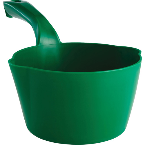 Round Bowl Scoop, Plastic, Green, 32 oz. Sécurité Médic