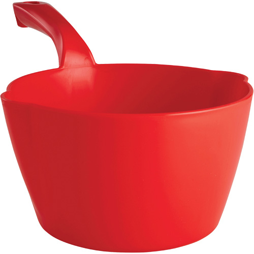 Pelle &agrave; main ronde, Plastique, Rouge, 64 oz Sécurité Médic