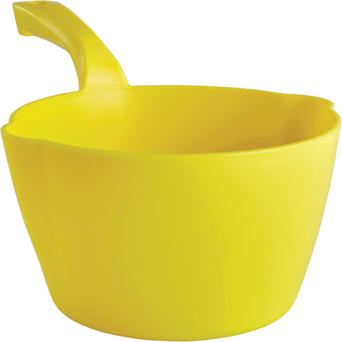 Pelle &agrave; main ronde, Plastique, Jaune, 64 oz Sécurité Médic