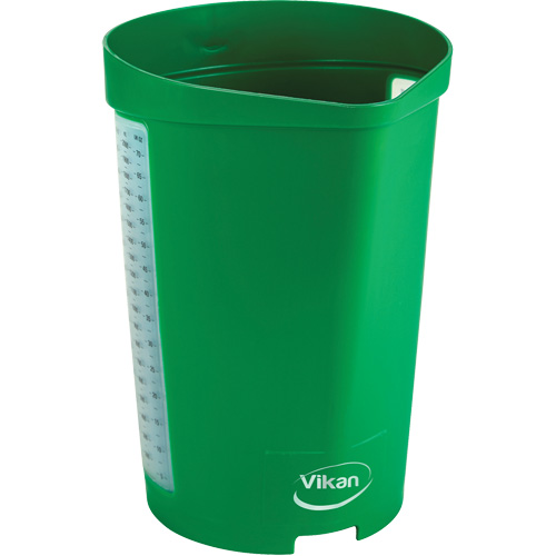 Measuring Jug, Plastic, Green, 65 oz. Sécurité Médic