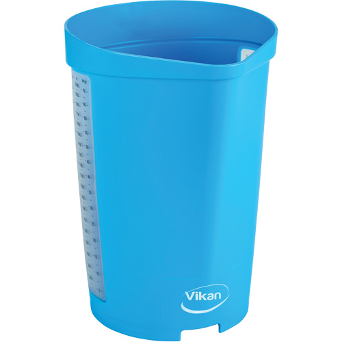 Measuring Jug, Plastic, Blue, 65 oz. Sécurité Médic