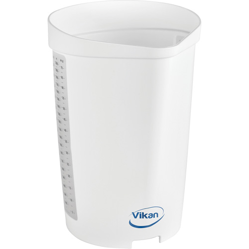 Measuring Jug, Plastic, White, 65 oz. Sécurité Médic