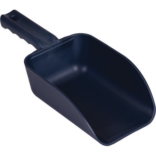 Metal Detectable Hand Scoop, Plastic, Blue, 32 oz. Sécurité Médic