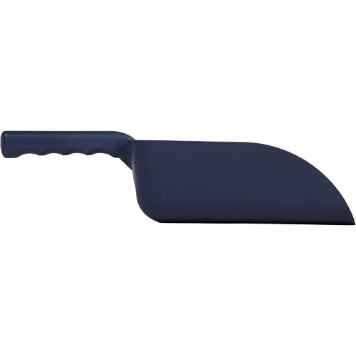 Metal Detectable Hand Scoop, Plastic, Blue, 32 oz. Sécurité Médic