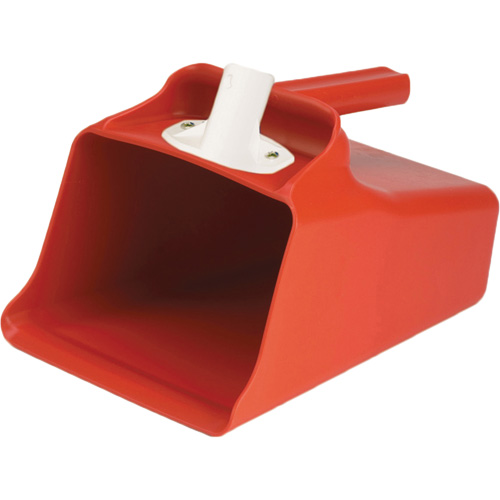 Grande pelle &agrave; main &agrave; puiser, Plastique, Rouge, 128 oz. Sécurité Médic
