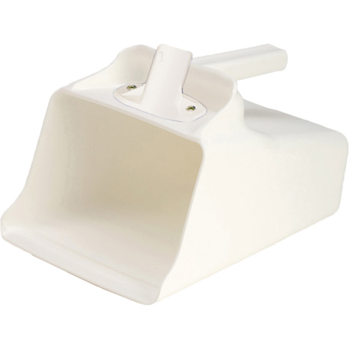 Mega Dipper Scoop, Plastic, White, 128 oz. Sécurité Médic