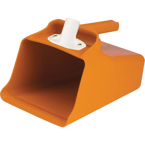 Grande pelle &agrave; main &agrave; puiser, Plastique, Orange, 128 oz. Sécurité Médic