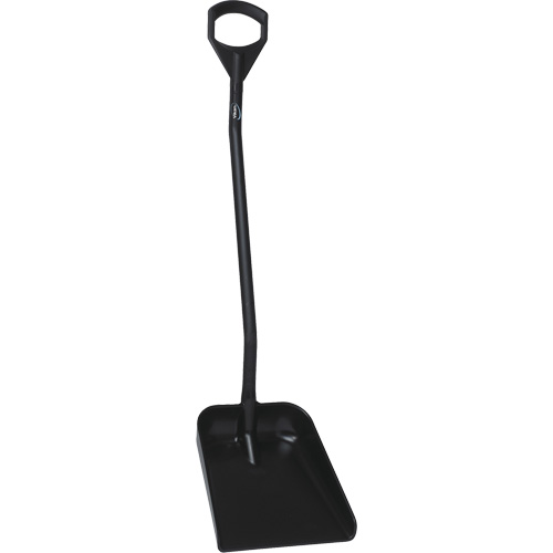 Ergonomic Large Blade Shovel, 51" Length, Plastic, Black Sécurité Médic