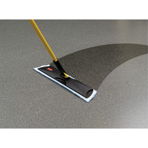 Light Commercial Wet Mop Pad, Finishing, Microfibre, 18" Sécurité Médic