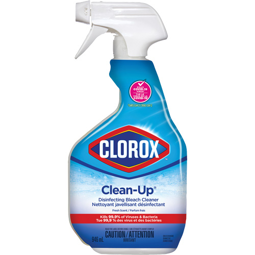 Nettoyant javellisant d&eacute;sinfectant Clean-Up en vaporisateur, 946 ml, Bouteille &agrave; g&acirc;chette Sécurité Médic