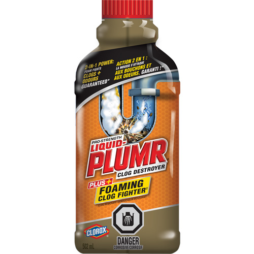 Liquid-Plumr&reg; Slow Flow Fighter Clog Destroyer Sécurité Médic