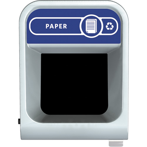 Conteneur pour d&eacute;chets de papier Configure, Vrac/Bord de rue/De bureau, Acier, 45 gal. US Sécurité Médic