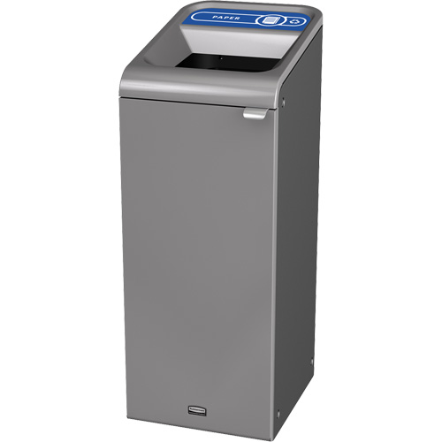 Configure Paper Waste Container, Bulk/Curbside/Deskside, Steel, 15 US gal. Sécurité Médic