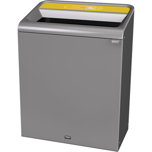 Conteneur pour d&eacute;chets de bidon Configure, Vrac/Bord de rue/De bureau, Acier, 45 gal. US Sécurité Médic