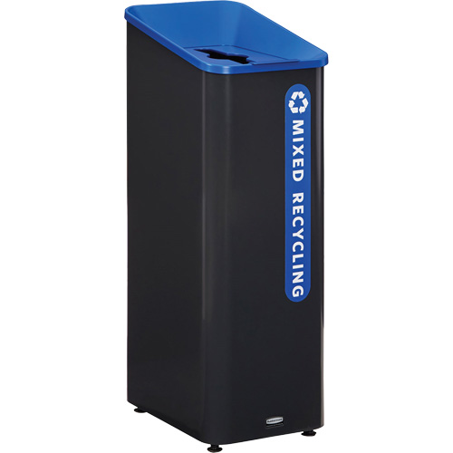 Bac de recyclage mixte Sustain, Vrac, Plastique, 15 gal. US Sécurité Médic