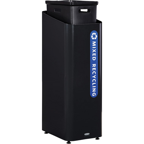 Bac de recyclage mixte Sustain, Vrac, Plastique, 15 gal. US Sécurité Médic