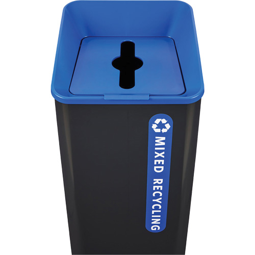 Sustain Mixed Recycling Container, Bulk, Plastic, 23 US gal. Sécurité Médic