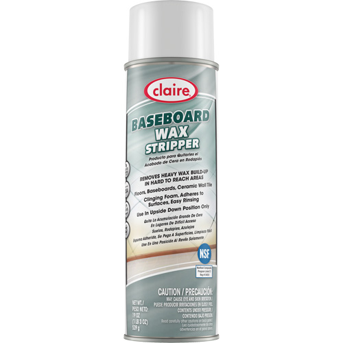 Baseboard Cleaner & Wax Stripper, 19 oz., Can Sécurité Médic
