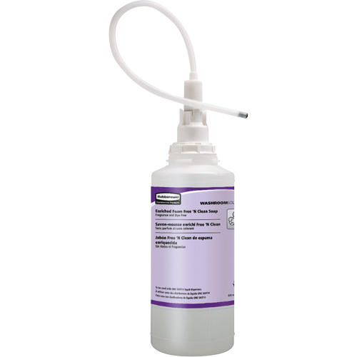 Recharge de savon mousse sans parfum ni colorant pour les mains OneShot, Mousse, 800 ml, Sans parfum Sécurité Médic