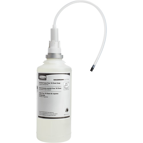 Recharge de savon mousse sans parfum ni colorant pour les mains OneShot, Mousse, 1600 ml, Sans parfum Sécurité Médic