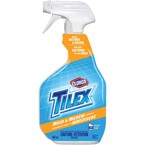 Plus Tilex&reg; Mold & Mildew Remover Spray with Bleach, 946 ml, Trigger Bottle Sécurité Médic