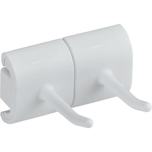 Double Hook Module for Hygienic Wall Bracket Sécurité Médic