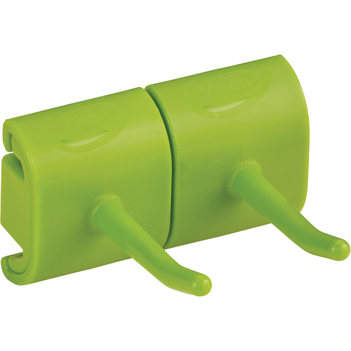 Double Hook Module for Hygienic Wall Bracket Sécurité Médic