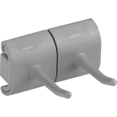 Double Hook Module for Hygienic Wall Bracket Sécurité Médic