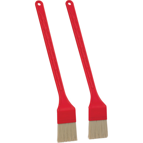 Toaster Brushes, 15-1/2" Long, Red Sécurité Médic