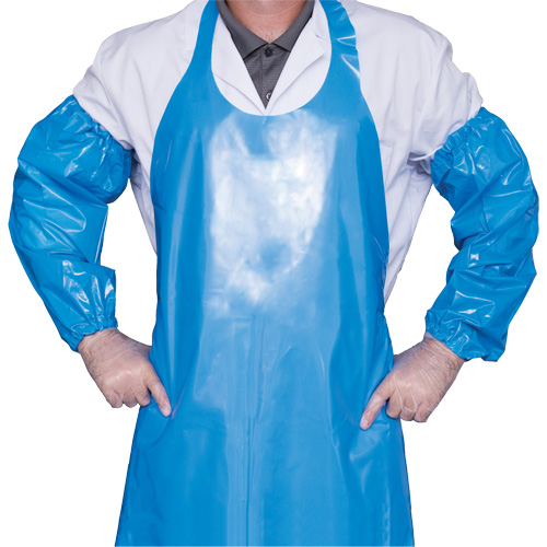 Top Dog Sleeves, 18", Polyurethane, Blue Sécurité Médic